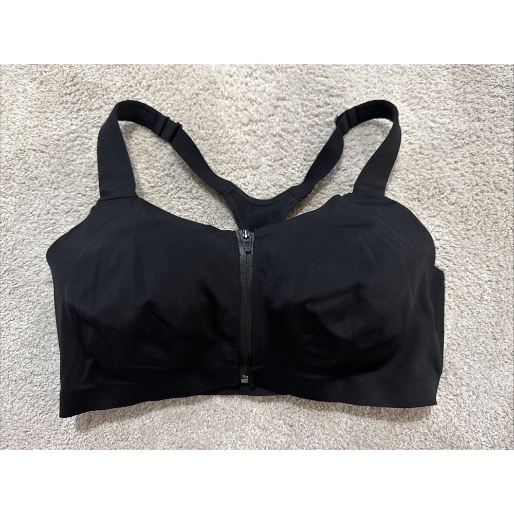 Victoria's Secret On Point Knockout Black Sports Bra - 38DDD